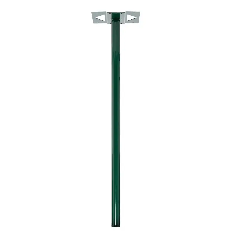 PIED ELLIPTIQUE PIQUET DE BOITE AUX LETTRES ALUMINIUM VERT Commander Maintenant
