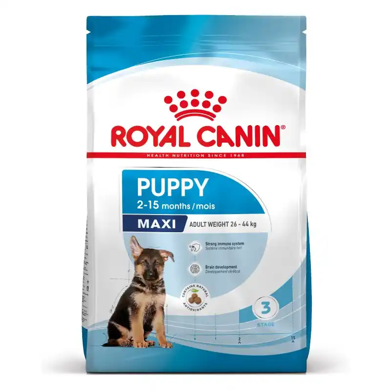 Acheter En Ligne CROQUETTES CHIENS PUPPY MAXI 12KG – ROYAL CANIN