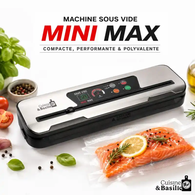 Meilleur Choix CONDITIONNEUSE SOUS VIDE MINI MAX LCD 110W