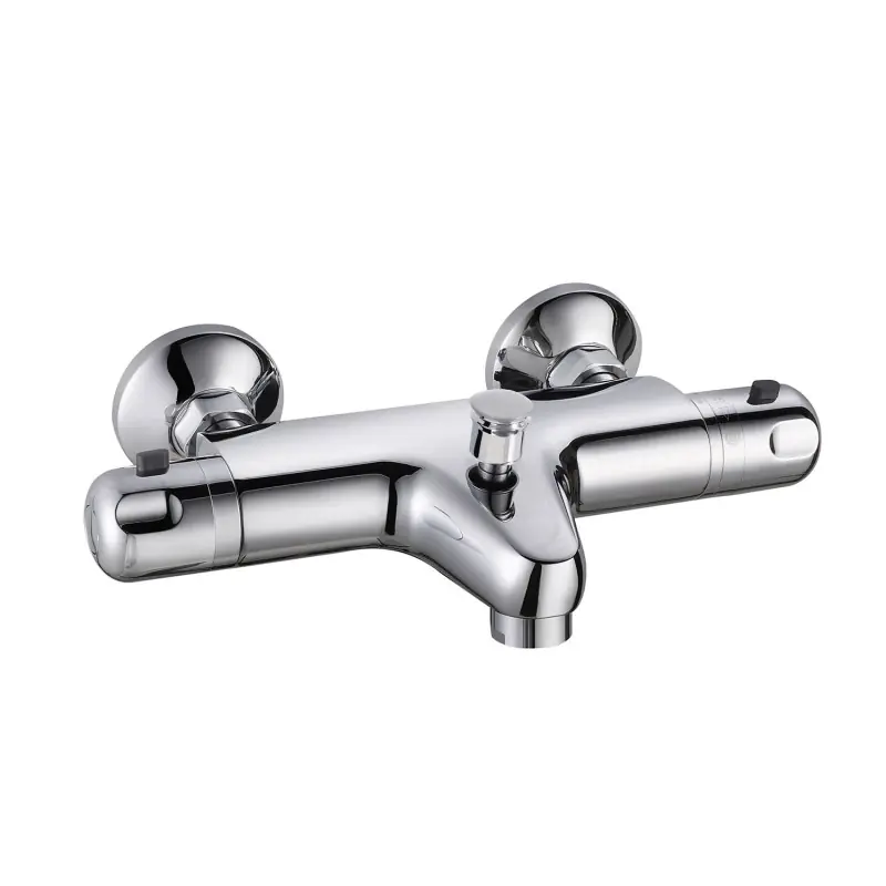 MITIGEUR THERMOSTATIQUE BAIN DOUCHE VOLGA 2 CHROMÉ Meilleur Choix