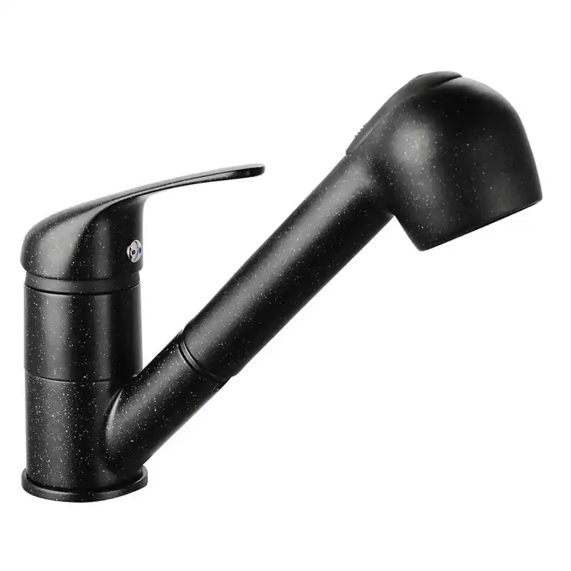Achat Immédiat MITIGEUR ÉVIER BAGO NOIR MOUCHETÉ