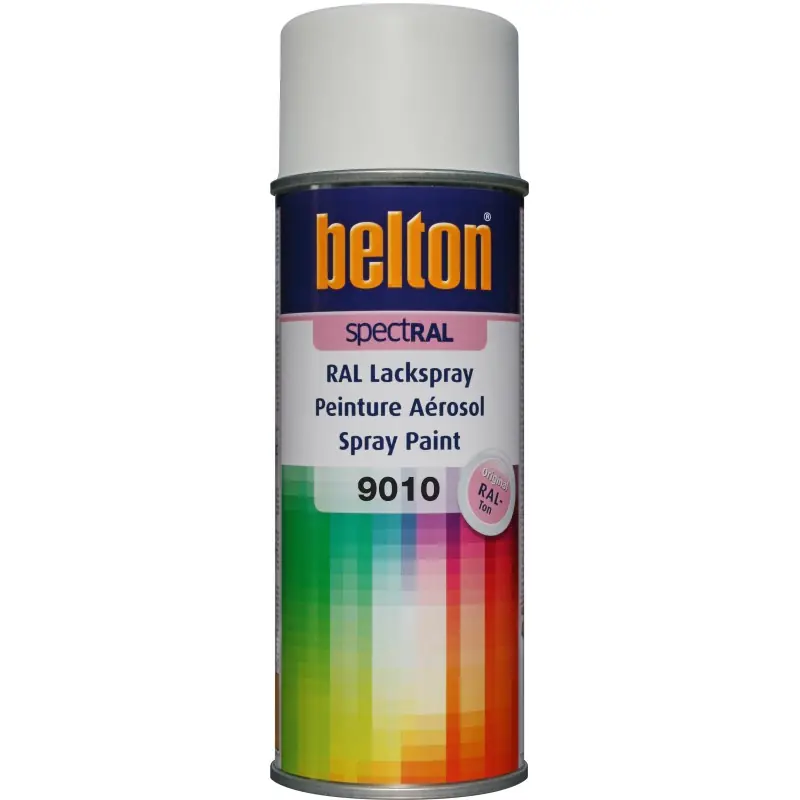 Pas Cher Bombe de peinture spectRAL – Couleur mat 9005 noir mat – 400ml – BELTON