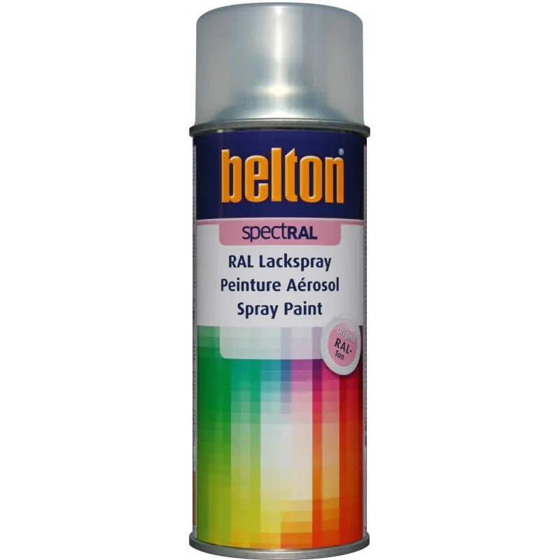 Bombe de peinture Vernis transparent – aspect Brillant – 400ml – BELTON Livraison Express