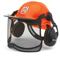 Casque forestier functional orange Husqvarna Achat Immédiat