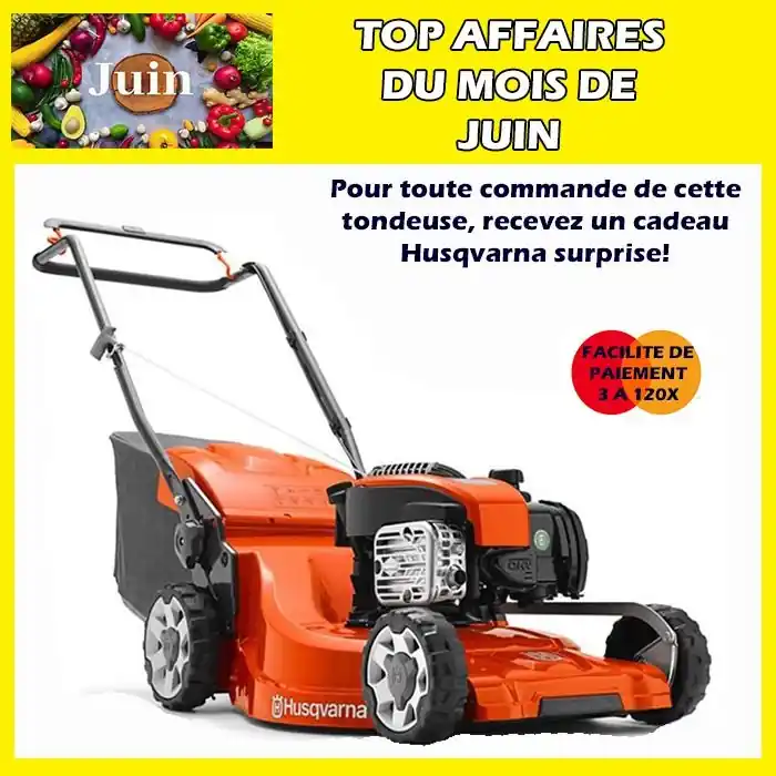Tondeuse tractée LC247S Husqvarna Certifié