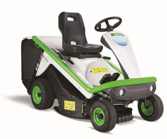 Tondeuse autoportée à batterie plomb Bahia M2E Etesia Bon Marché