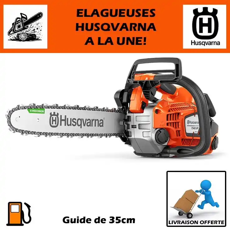 Elagueuse T540XP Mark III Husqvarna Expédition Rapide