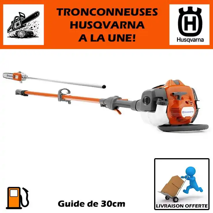Petit Prix Elagueuse sur perche 525P5S Husqvarna