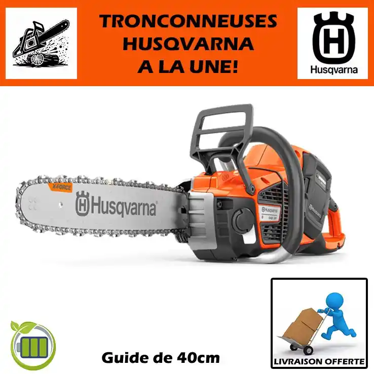 Tronçonneuse à batterie 542iXP 40SN Husqvarna nue Offre Spéciale