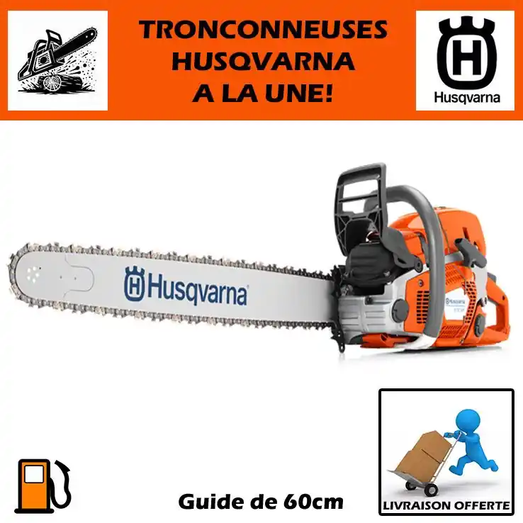 Tronçonneuse thermique 572XP 60SN Husqvarna Prix Promo