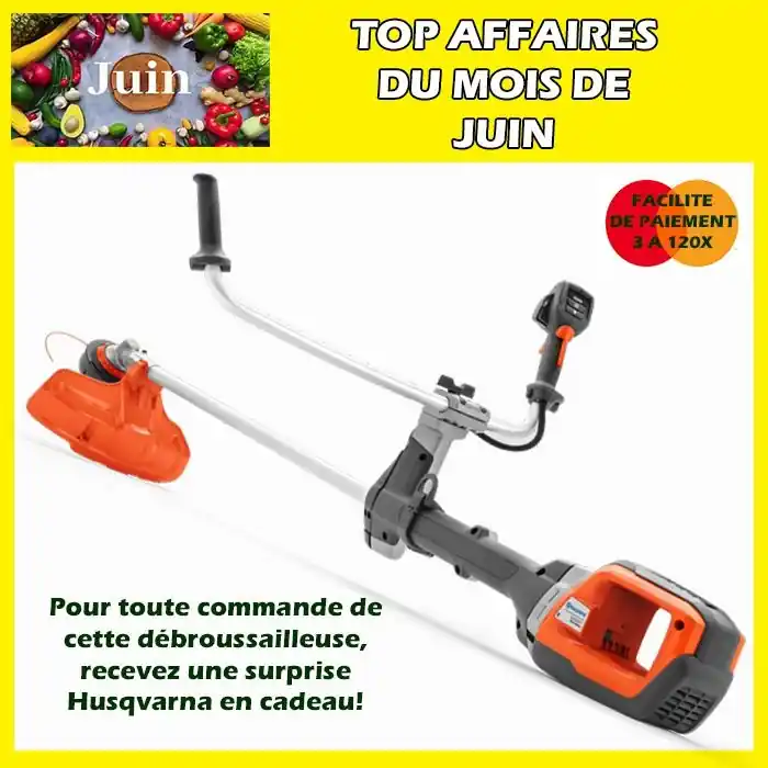 Débroussailleuse à batterie professionnelle 535iRXT Nue Husqvarna Nouvel Arrivage