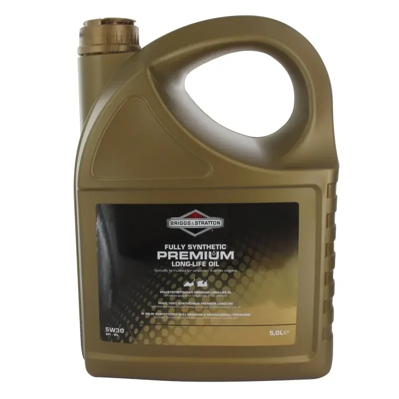 Huile B&S 4 temps GOLD 5W30 (API SJ/SL/SM/SN) – 5L BRIGGS ET STRATTON 100009S Quantité Limitée