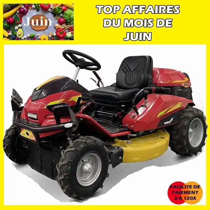 Débroussailleuse à roues CMX1810 4×4 Canycom Must-Have