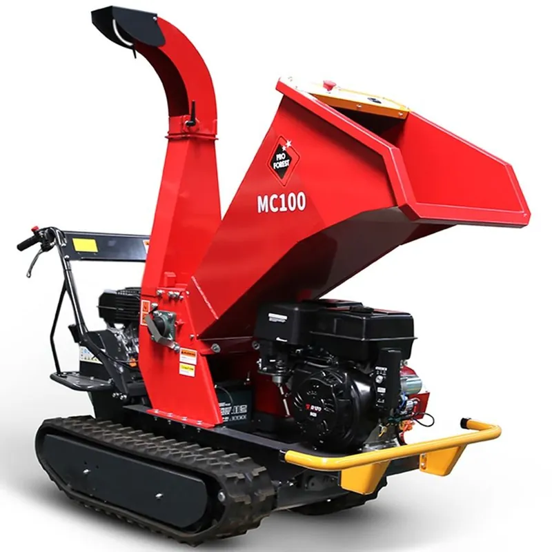 Broyeur multi vegetaux professionnel à chenilles R10 TR Proforest Commander Maintenant