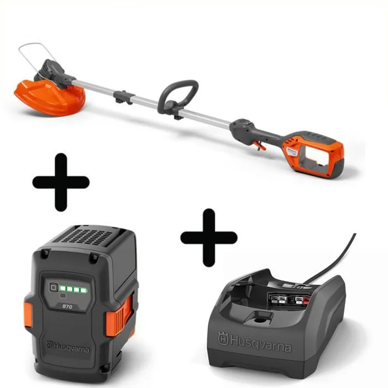 Must-Have Pack Coupe bordure 215iL + Batterie 40-B70 + Chargeur 40-C80 Husqvarna