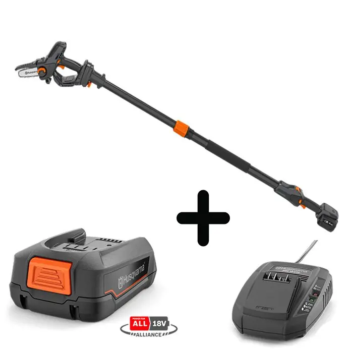 Pack Scie à batterie à perche GAMME ASPIRE PE5-P4A Husqvarna Soldes