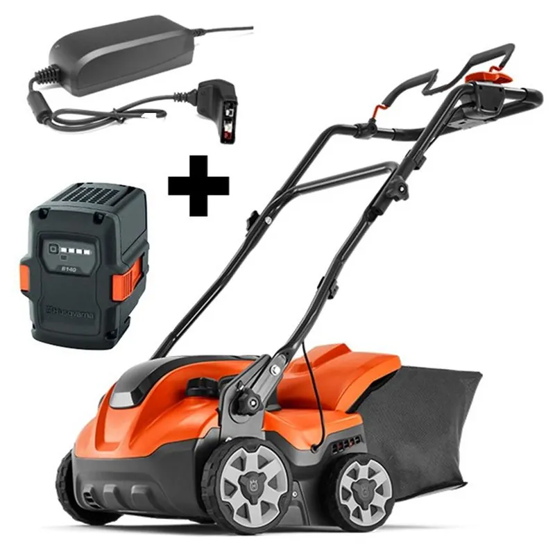 Pack Scarificateur S138I + Batterie 40-B140 + Chargeur 40C80 Husqvarna Achat Immédiat