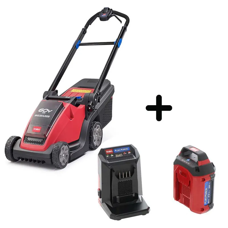 Pack Tondeuse à batterie eMulticycler™ EL36PST Toro Retour Gratuit