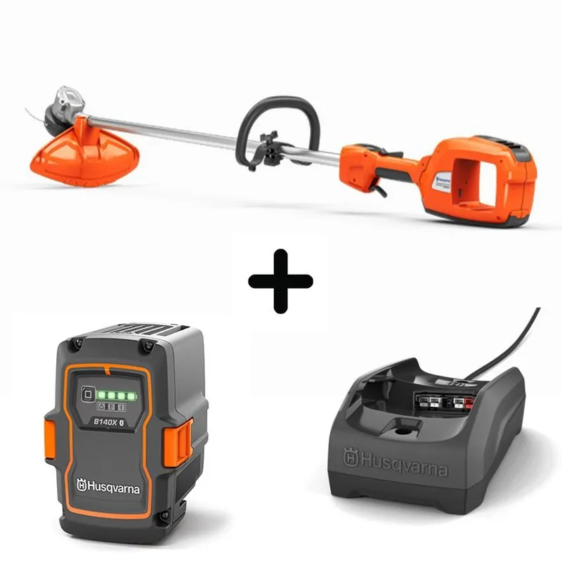 Pack Coupe bordure 520iLX + Batterie 40-B140X + Chargeur 40C80 Husqvarna Remise