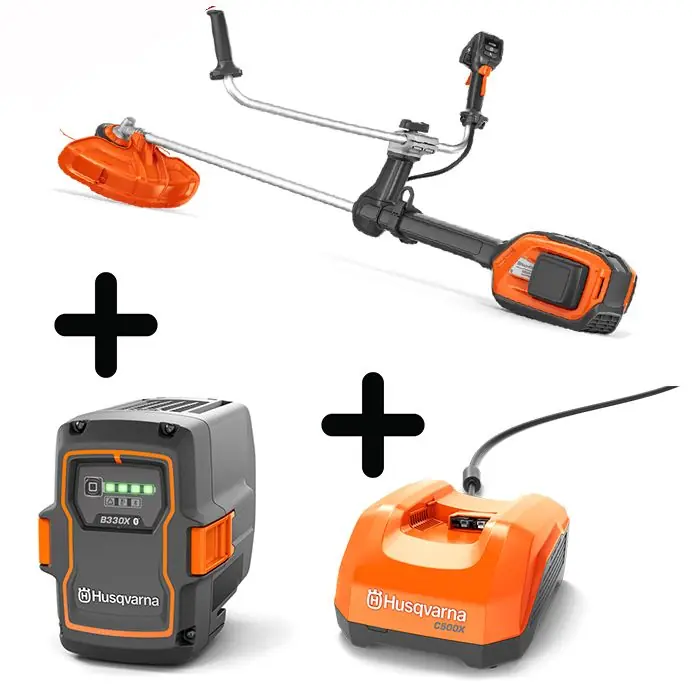 Usine Directe Pack Débroussailleuse 525iRXT+Batterie 40-B330X+Chargeur 40-C500X Husqvarna