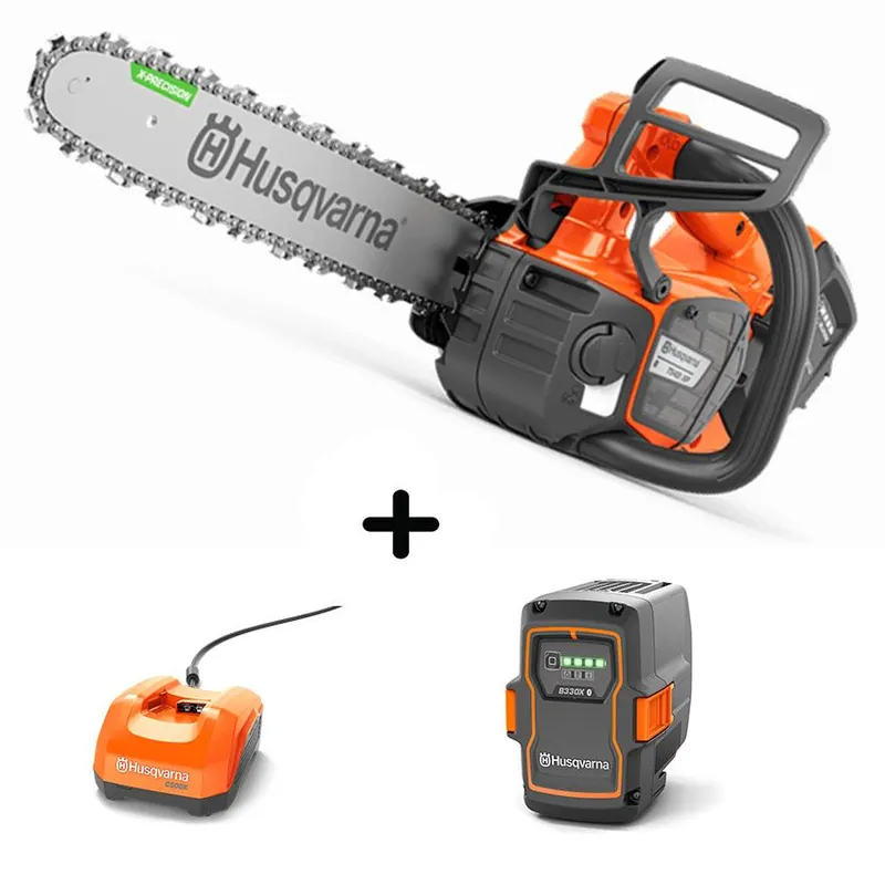 Jusqu&rsquo;à Épuisement Des Stocks Pack Elagueuse à batterie T542iXP + Batterie 40-B330X + Chargeur 40-C500X Husqvarna