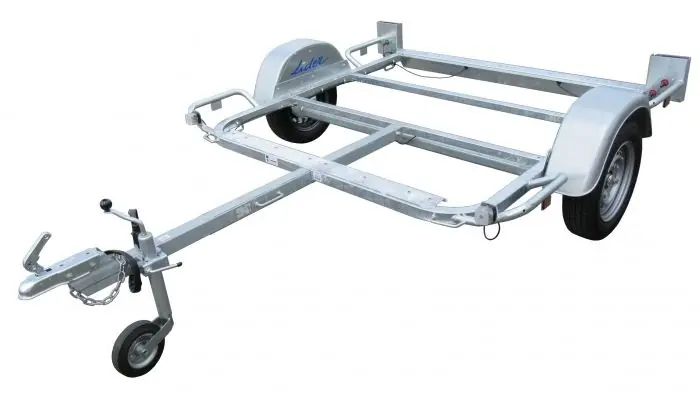 Nouvel Arrivage Remorque porte moto grand châssis seul (178×167) 39420 Lider
