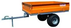 Remorque agricole basculante 1000kg Majar pour quad Réduction