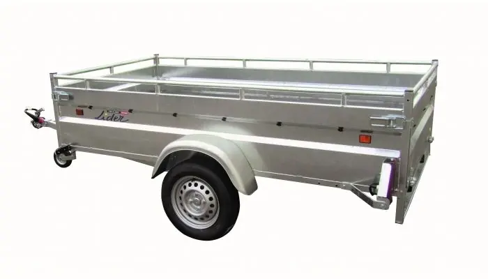 Offre Limitée Remorque Robust (253x134x50) non freinée 40393 Lider