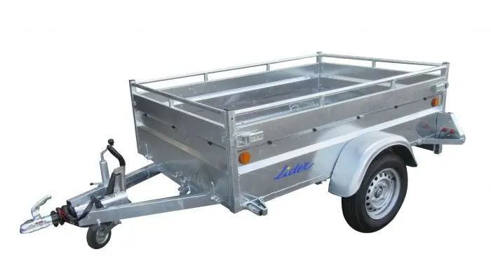Remorque Robust (203x134x50) freinée 42390 Lider Nouvel Arrivage