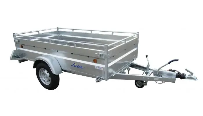 Remorque Robust (253x134x50) 1essieu freiné 34392 Lider Réduction