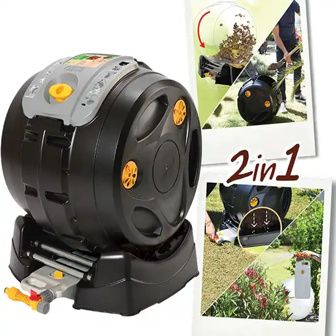 Acheter Direct Composteur Easy mix 2en1 HoZelock