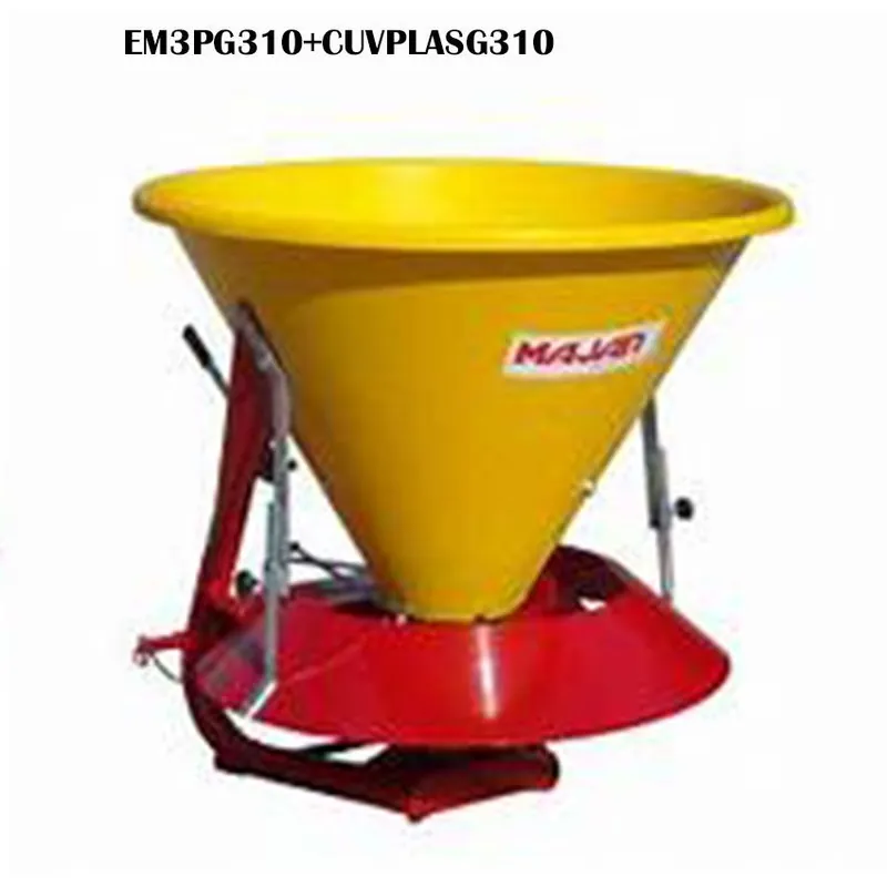 Epandeur porté engrais et sel 200/310litres Majar pour microtracteur Haute Qualité