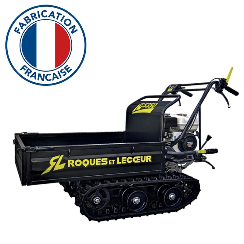 Paiement Sécurisé Transporteur à chenilles RL5350HPV3 Benne plateau Roques et Lecoeur