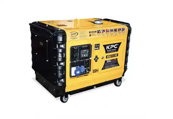 Groupe électrogène super silencieux monophasé KDG8500SS KPC Super Prix