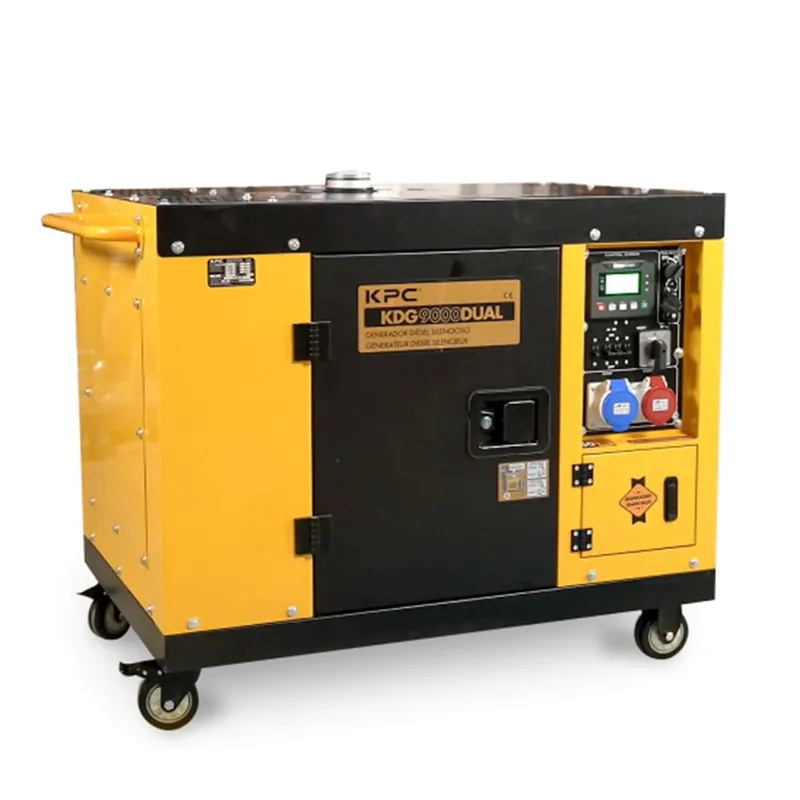 Générateur Diesel KDG9000 Dual Mono et Triphasé KPC Quantité Limitée