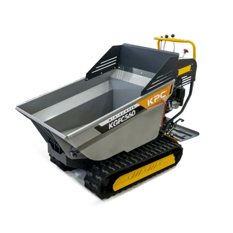 Mini dumper benne basculante hydraulique essence KGFC560PRO-RGE KPC Satisfait Ou Remboursé