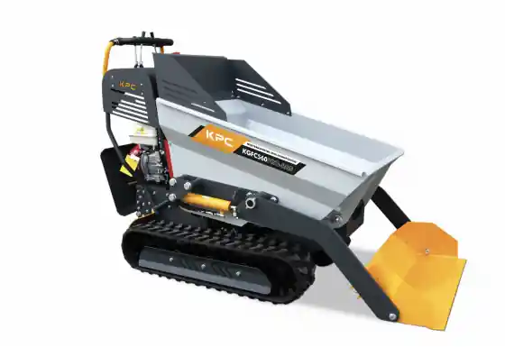 Mini dumper benne basculante hydraulique essence KGFC560PRO-GX KPC Offre Spéciale