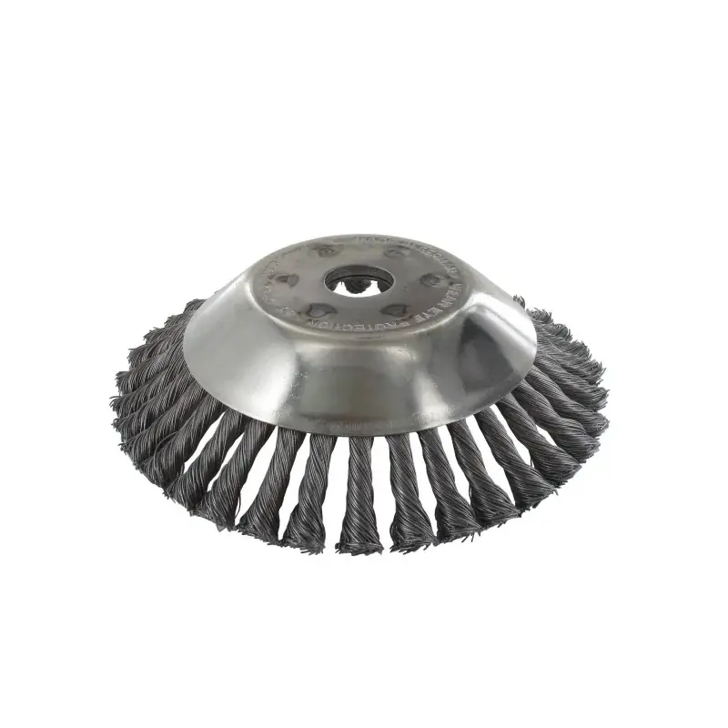 Nouvel Arrivage Tête de désherbage avec 36 brins métal, diamètre 200mm, alésage 25,4mm UNIVERSEL