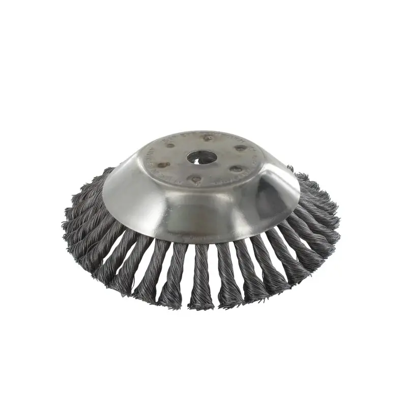 Tête de désherbage avec 36 brins métal, diamètre 200mm, alésage 20mm UNIVERSEL Bon Marché