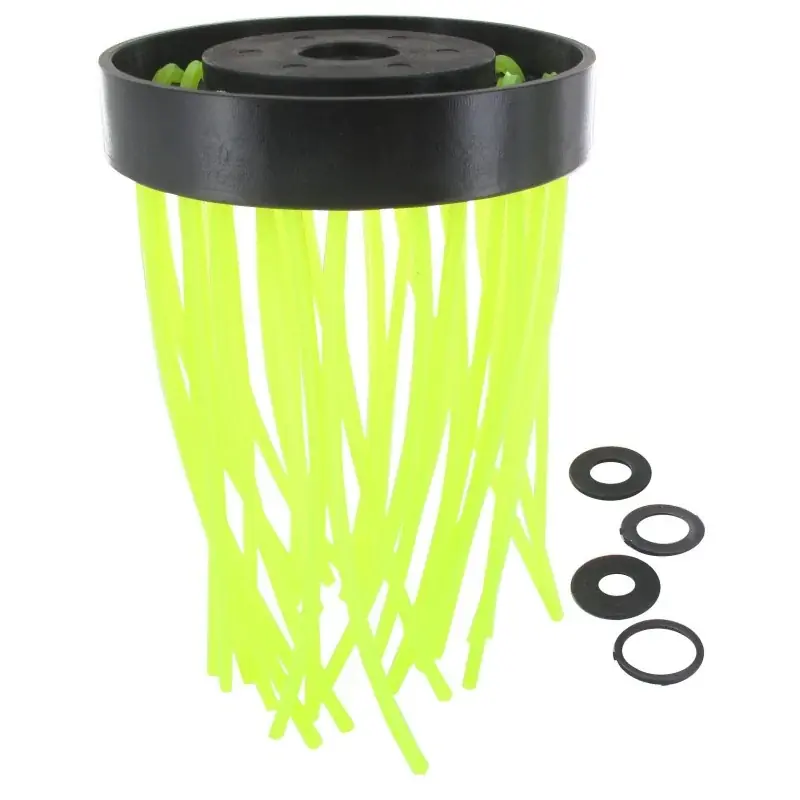 Tête plastique brosse 32 fils nylon, diamètre 120mm UNIVERSEL Authentique