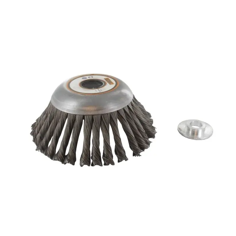 Tête brosse métallique pour débroussailleuse diamètre 150 mm UNIVERSEL Commander Vite