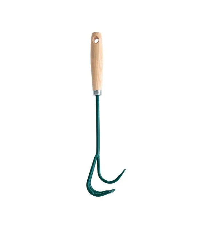 459100 – Petite griffe 3 dents (0,22kg) manche bois percé Certifié