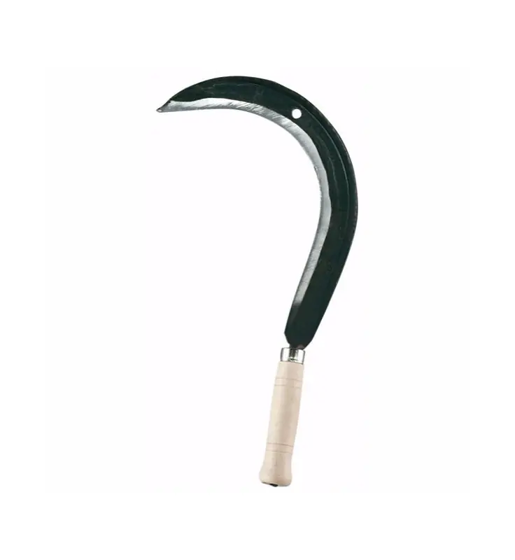 274420 – Faucille à herbe coudée (0,24kg) manche bois Certifié