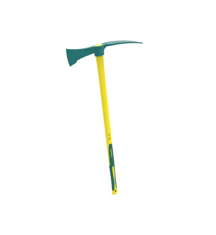 Authentique 061208 – Pioche hache duopro (2kg) douille ovale manche novagrip (100cm)