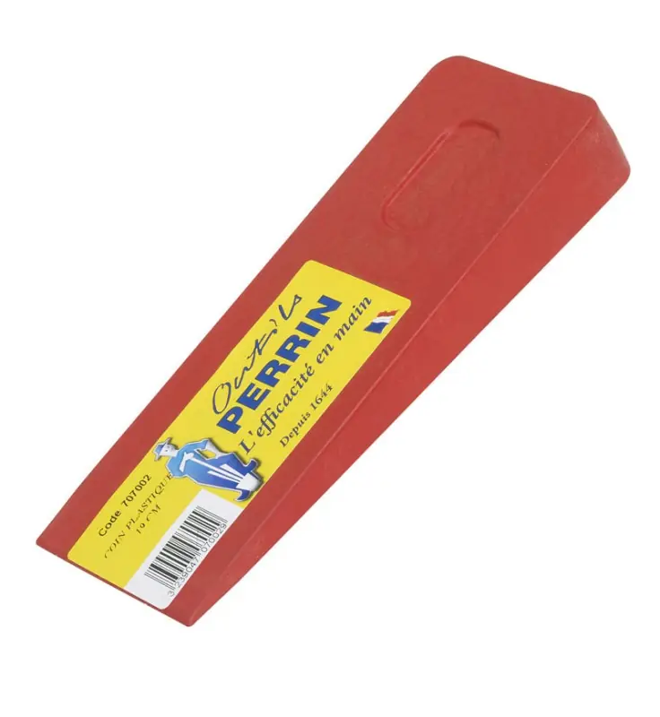 707002 – Coin plastique. Longueur de 19 cm. Outil à main pour la coupe du bois. Nouvel Arrivage