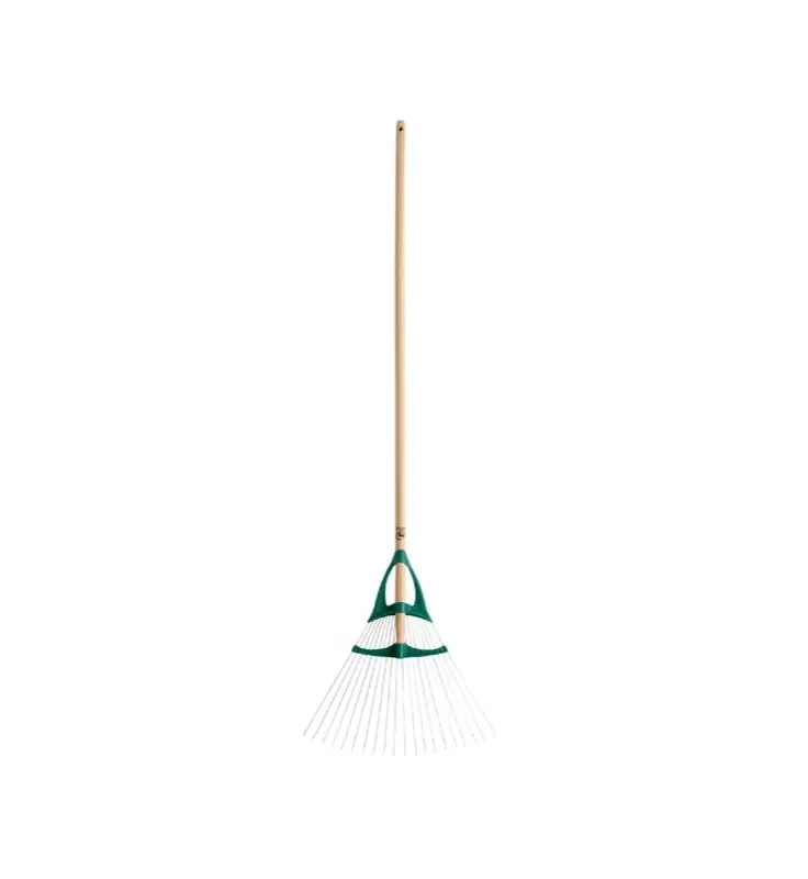 Meilleur Choix 368151 – Balai à gazon Xfil fil plat Duopro (0,45kg) manche bois percé certifié PEFC 100% (150cm)