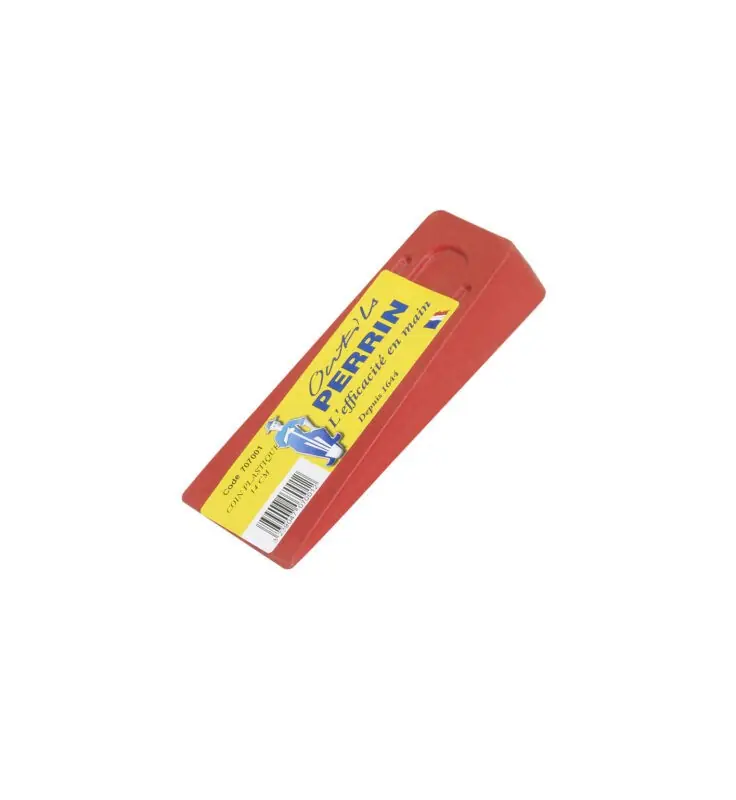 Nouvelle Collection 707001 – Coin en plastique. Longueur de 14 cm. Outil à main pour la coupe du bois.